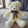 ART Love Check Bear King Korean Teddy Bear/affectionate Bear, Ivory, Popular Toys for Korean Children