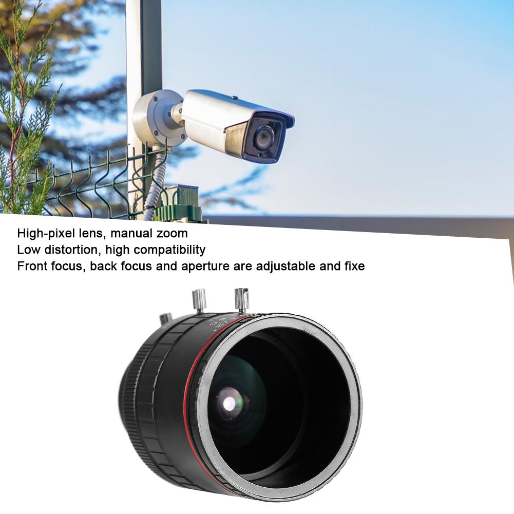 2.8-12mm 3MP 1/2 Manual Aperture C Mount Security Camera Lens CCTV