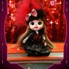 Loli Fen Модный Телефонный Брелок-Игрушка Силиконовая Кукла-Переодевашка - Милая Девочка Подарок на День Рождения Украшение