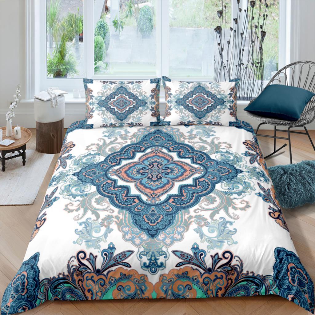 Главная Жизнь Роскошь 3D Барокко Постельное белье Комплект Золотой Леопард Пододеяльник Наволочка Королева И Король Размеры Eu / Us / Au / Uk Одеяло Постельное Белье