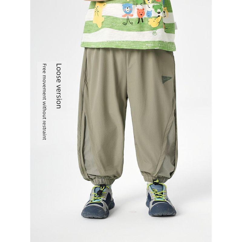Right European Boys' Quick-Dry Long Pants Outdoor Children's Clothing 2026 Spring and Autumn New Children's Casual Pants for Babies