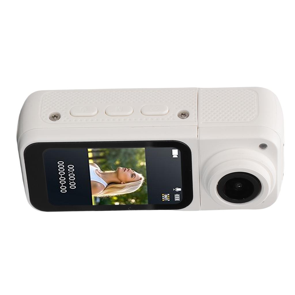 Wearable Camera 2.7K 12MP 170 Degree Angle 1.47 Inch Color Screen Magnetic Body Worn Cam for Work Travel Walking