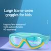 Children Swim Goggles Earplug 2 In 1 Set Anti-Fog HD Lens Silicone Protection Swimming Goggles for 4-15 Years Children In Pool