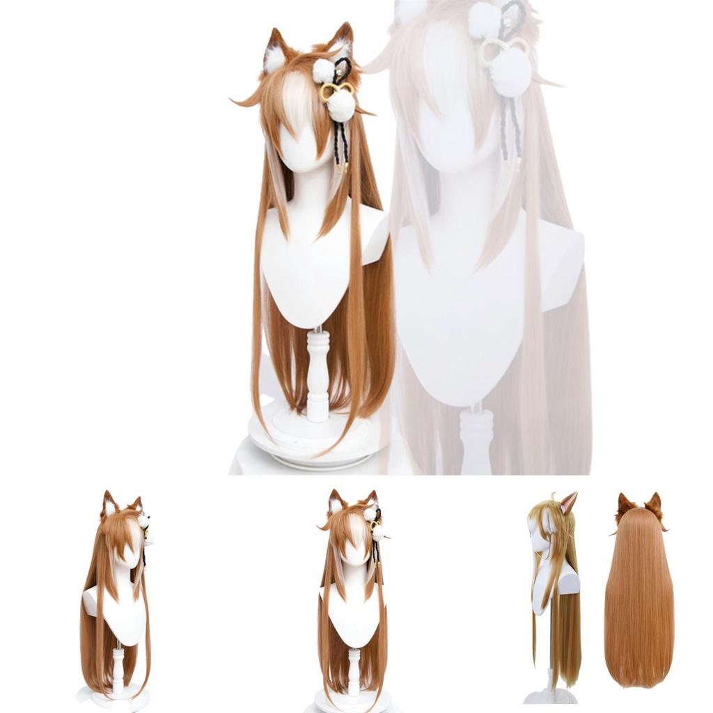 Stunning Genshin Impact Miss Hina Wig For Cosplay And Parties High Quality Synthetic Silk Fiber!