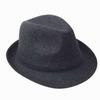 Сезонная мужская шерстяная шляпа-цилиндр, термошапка, ветрозащитная шапка, зимняя шапка для пожилых людей, джазовая шапка