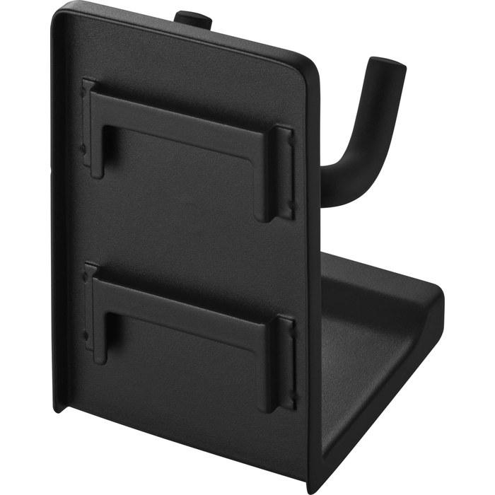 [Yamazaki] Skateboard Holder, Wall-Mount Black, 9x10.4x14.5cm. Includes Plasterboard Pins & Wood Screws. Tower Floating Storage. Skate,