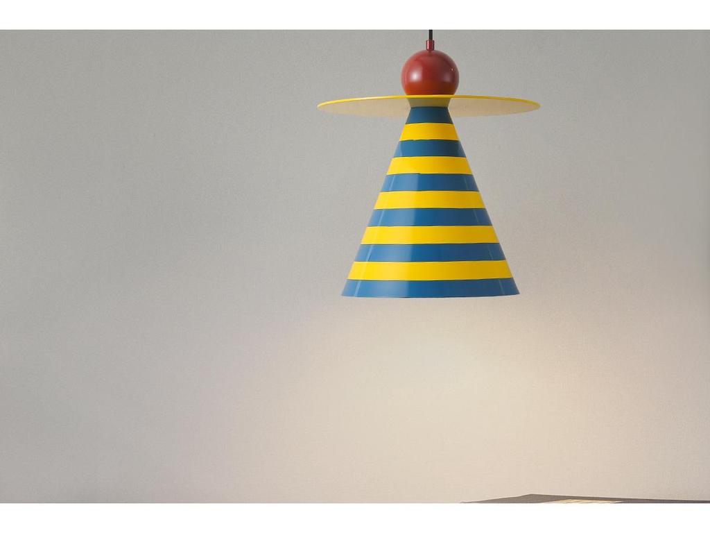 Прикроватная лампа в стиле модерн середины века, цвет Мемфис: Минималистичная креативная цирковая люстра для детской комнаты или кабинета