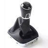 5 Speed Shift Knob Boot Kit Synthetic Leather Waterproof Smooth Surface Manual Gearstick Gaiter