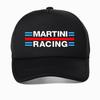 Модная летняя унисекс бейсболка Martini Racing, регулируемая, с сеткой, дышащая