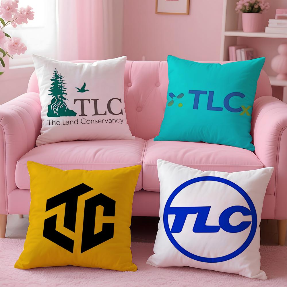 Band - Tlc Cushion Cover Cushion Cover Set 4Pcs 50X50 45X45 40X40 Pillowcase Decorative Sofa Home Decor