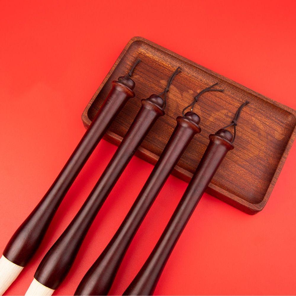 Hopper-shaped Woolen Hair Brush Pen Large Size Chinese Painting Brush Regular Seal Script