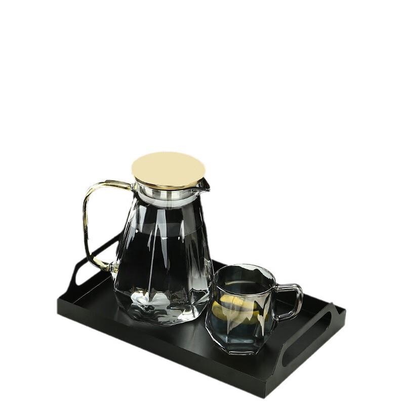 Haofeng European Style Glass Teacup Set