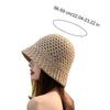 Girls Sun Hat Wide Brim Floppy Summer Hats For Women Beach Panama Straw Dome Weave Bucket Hat Femme Shade Hat Women Hats