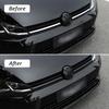 Глянцевая черная накладка на переднюю решетку для VW Golf 7 Rline 7.5 MK7, накладка на решетку бампера для Golf, декоративные аксессуары для решетки