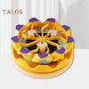 Spark Spinning Top Stress Relief Портативный светящийся гироскоп Collision Sparks Light-up Gyroscope Decompression Spinner Top Toy Игрушка для детей Подростки Взрослые Подарок