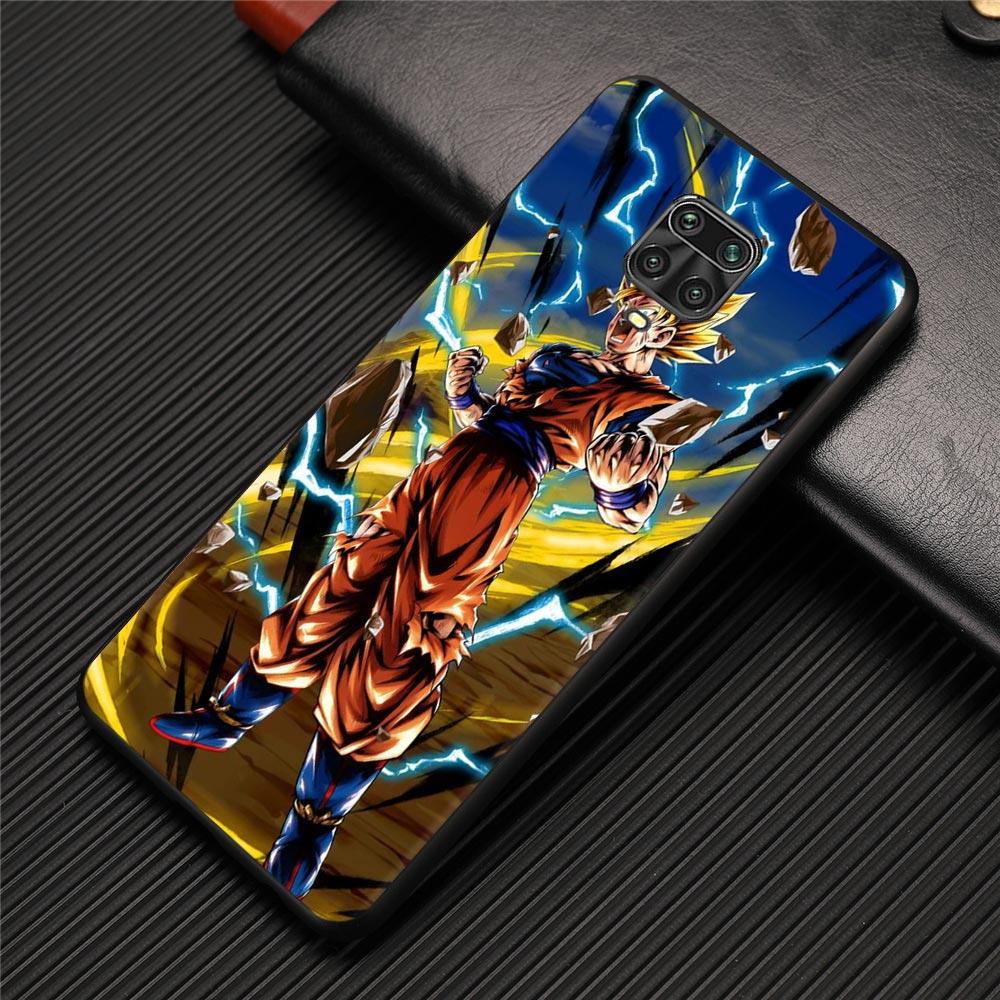 Чехол для Xiaomi Redmi Note 11 10 9 8 7 Pro Max 9T 8T 9S, чехол для Redmi 10 9 8 9C 9A 8A 7A, аниме Dragon Ball Son Goten Vegeta