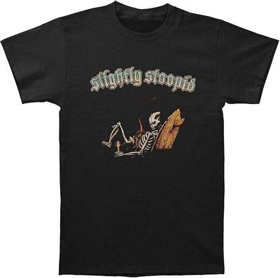 Slightly Stoopid Черная футболка с коротким рукавом Размеры S-5XL Подарок для фаната Унисекс футболка