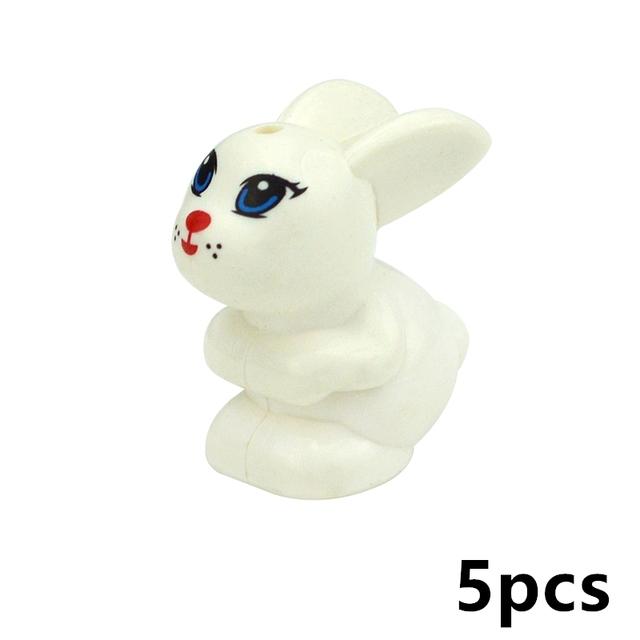 MOC Город Животные Строительные Блоки Фигурки Коза Овца Орел Сова Панда Попугай Чайка Пингвин Зоопарк Рам Аксессуары Кирпичики Игрушка Подарок