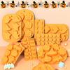 Halloween Molds Skull Pumpkin Chocolate Candy Fondant Cake Cookie Biscuit Mould Silicone Witch Ghost Design Molds for Kitchen