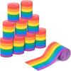10Rolls Colorful Rainbow Crepe Paper Vibrant Colors Crepe Paper Streamers Flower Crafts Making