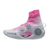 Баскетбольные кроссовки Li Ning Wow 9 Wade 9 Infinity Release с высоким верхом женские баскетбольные кроссовки белые розовые ABER002-2