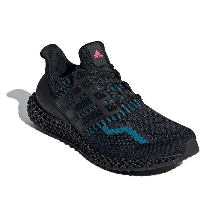 Adidas Мужские кроссовки Ultra 4D 5.0 ​​Miami Nights Black Core-Black Carbon G58162