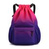 Waterproof Gradient Color Waterproof Bag Nylon Outdoor Camping Fitness Bag  Unisex