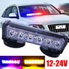 Car Warning Light Strong Brightness LED Magnetic Ceiling Remote Switchable In Car IPX6 Rechargeable Control USB Mount 12-24 N1F6