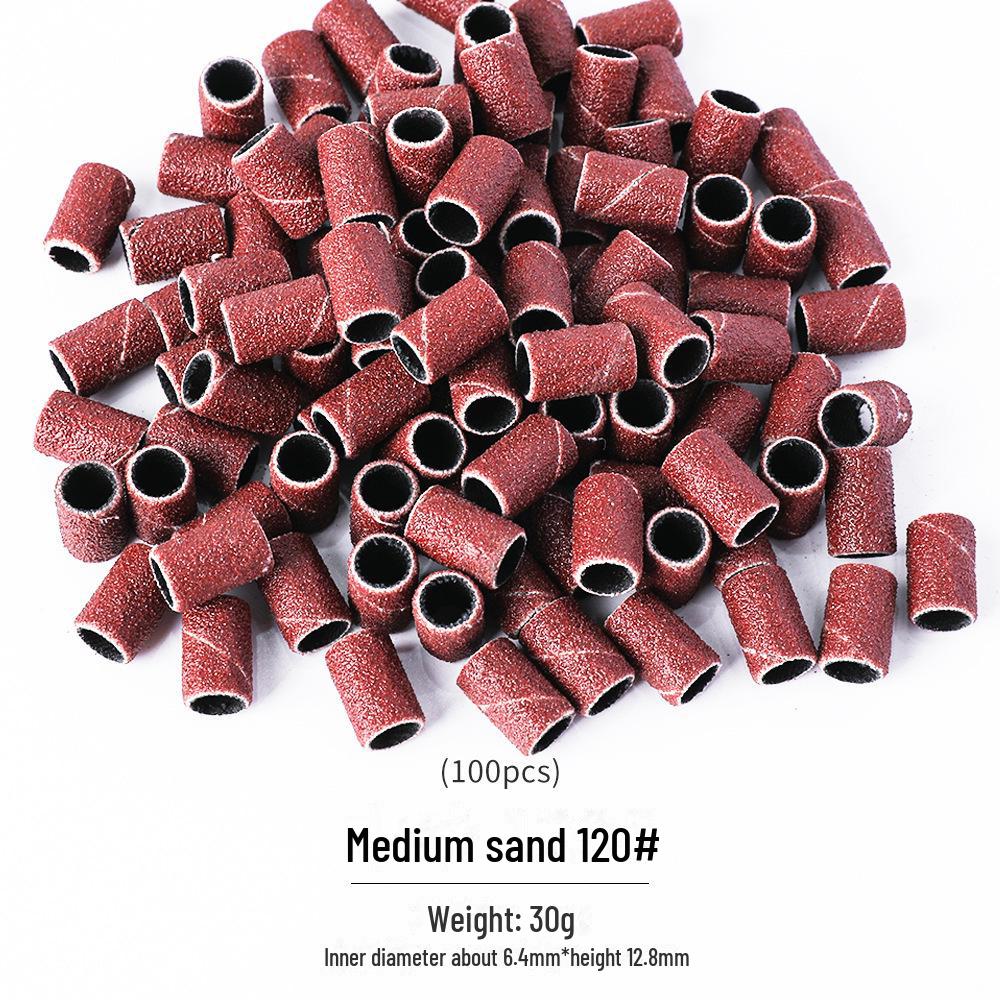 Профессиональные шлифовальные круги для полировки ногтей 80#120#180# - Упаковка 50/100 шт.