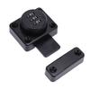 Cabinet Mechanical Combination Lock Aluminum Alloy Enhanced Security Left Right Universal Black