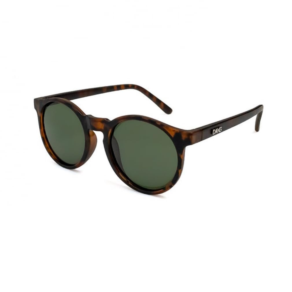 DANG SHADES ATZ TORTOISE Матовые x Зелено-серые Поляризационные Солнцезащитные Очки