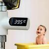 Термометр для детского душа Мгновенное считывание Светодиодный цифровой дисплей Термометр для измерения температуры воды Точный Индикатор температуры смесителя для ванны