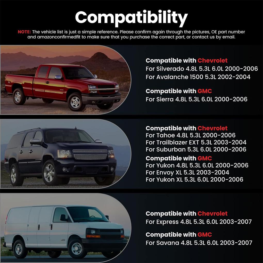 8 шт. Форсунки топливные 25320288 17113553 для Cadillac Escalade ESV EXT Chevy Yukon Savana Sierra 1500 2500 5.3L 6.0L