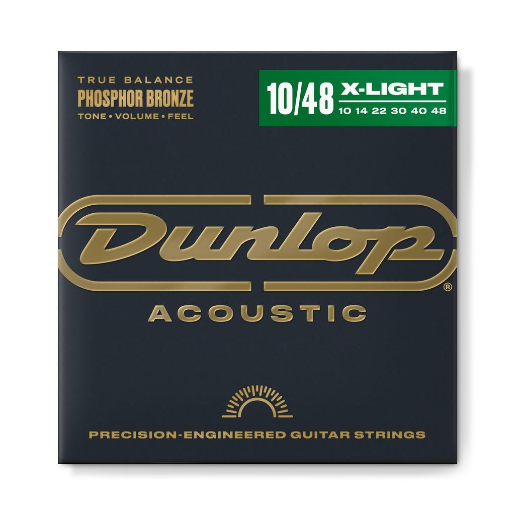 Струны для акустической гитары Dunlop Extra Light DAP1048