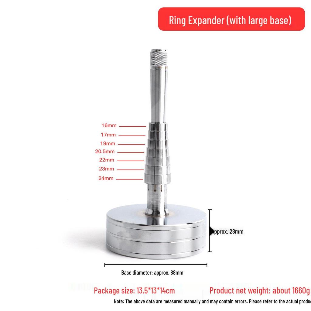 Gold and Silver Ring Size Adjustment and Repair Expander