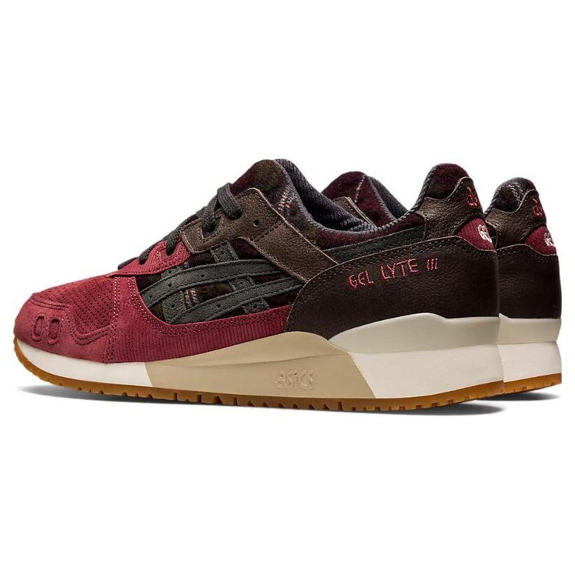 Asics Мужские кроссовки Gel Lyte 3 OG Brisket Red Obsidian-Grey 1201A686-600