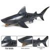 Realistic Tiger Shark Model - Children's Cognitive Sea Creature Toy