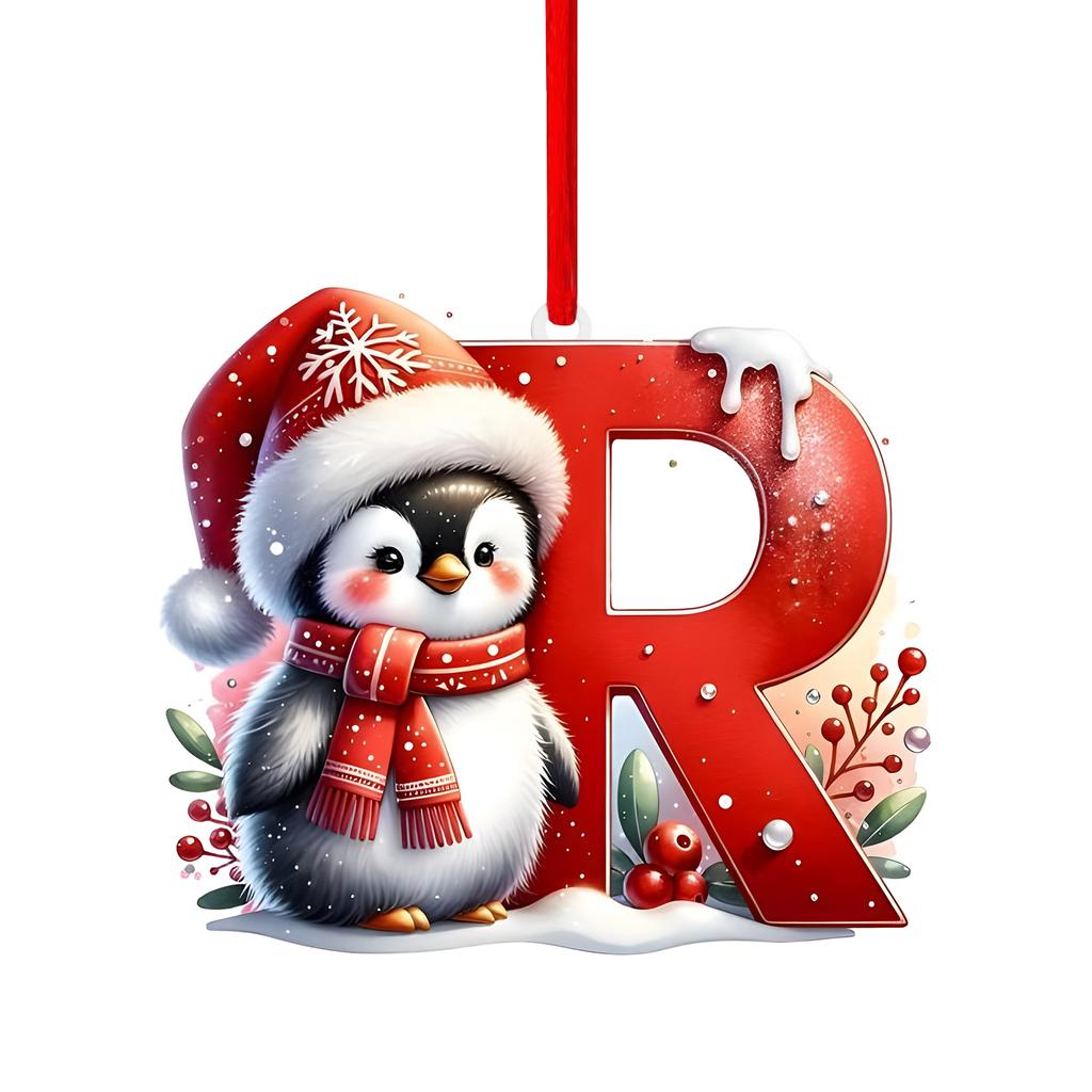 26 Letter,Christmas,Ornaments,Acrylic,1