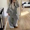 Women Gray Sweatpants Oversized Korean Fashion Jogger Basic Pants Men Hip Hop Streetwear Casual Harajuku Trousers