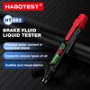 HABOTEST HT662 Brake Fluid Liquid Oil Tester Analyzer Meter for DOT3/DOT4/DOT5.1 Brake Fluid Content Detector