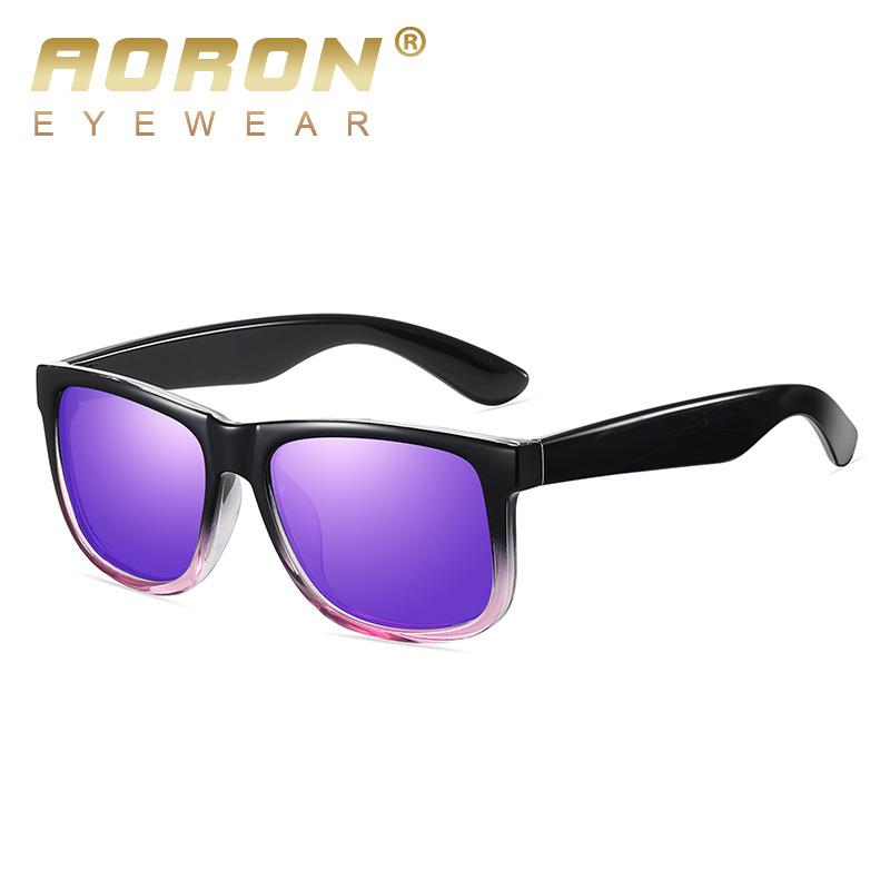 Aoron Спортивные Солнцезащитные Очки Поляризованные Цветные Мужские Солнцезащитные Очки для Активного Отдыха Велосипедные Солнцезащитные Очки