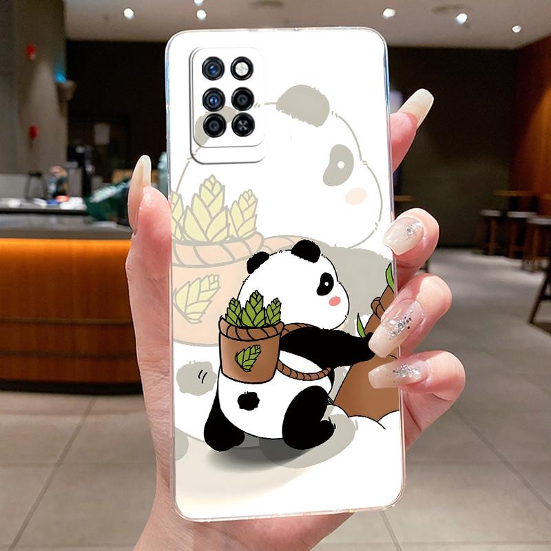 Для Infinix Note 10 Pro NFC Note10 10Pro X693 X695 X695D X695C Чехол Роскошный Цветок Бабочка Прозрачный Мягкий Силикон ТПУ Чехол для Телефона