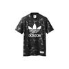 BAPE x adidas adicolor футболка Cinder мужские топы серые DP0193