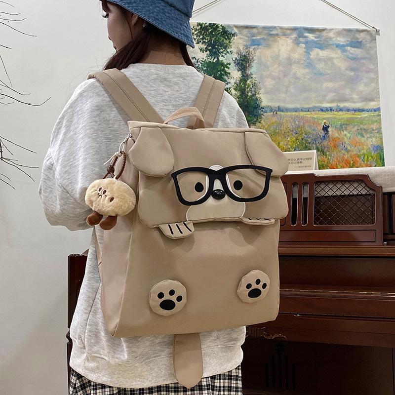 Сумки мультяшный рюкзак с собакой 2025 новый японский милый девочка зарубежный стиль универсальный большая вместимость дорожный рюкзак