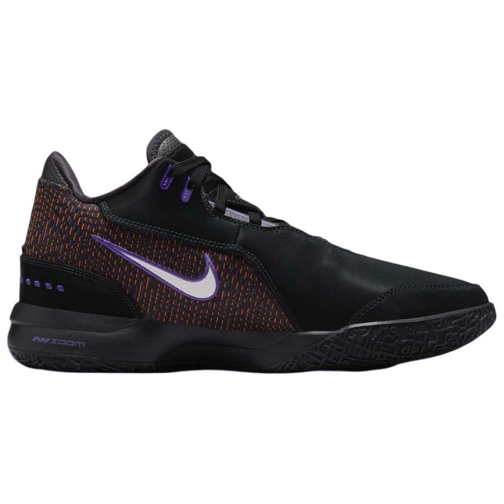 Nike Zoom LeBron NXXT Gen AMPD Diana Taurasi мужские кроссовки черные белые полевые-фиолетовые HF0714-001
