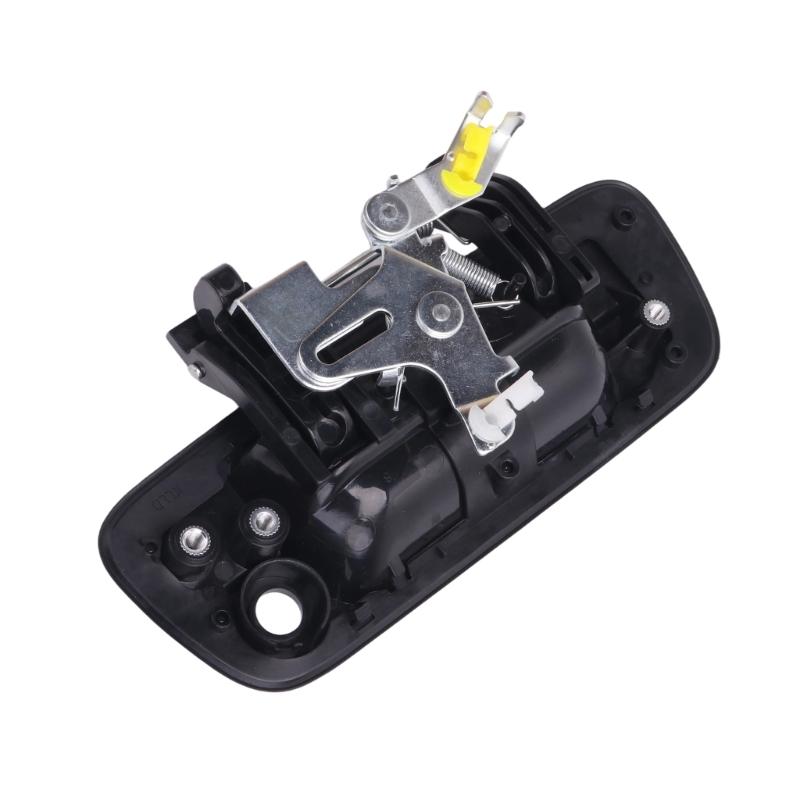 Replacement Rear Gate Handle Assembly for Worn or Broken Handles with Mounting Plate, Return Spring, and Linkage