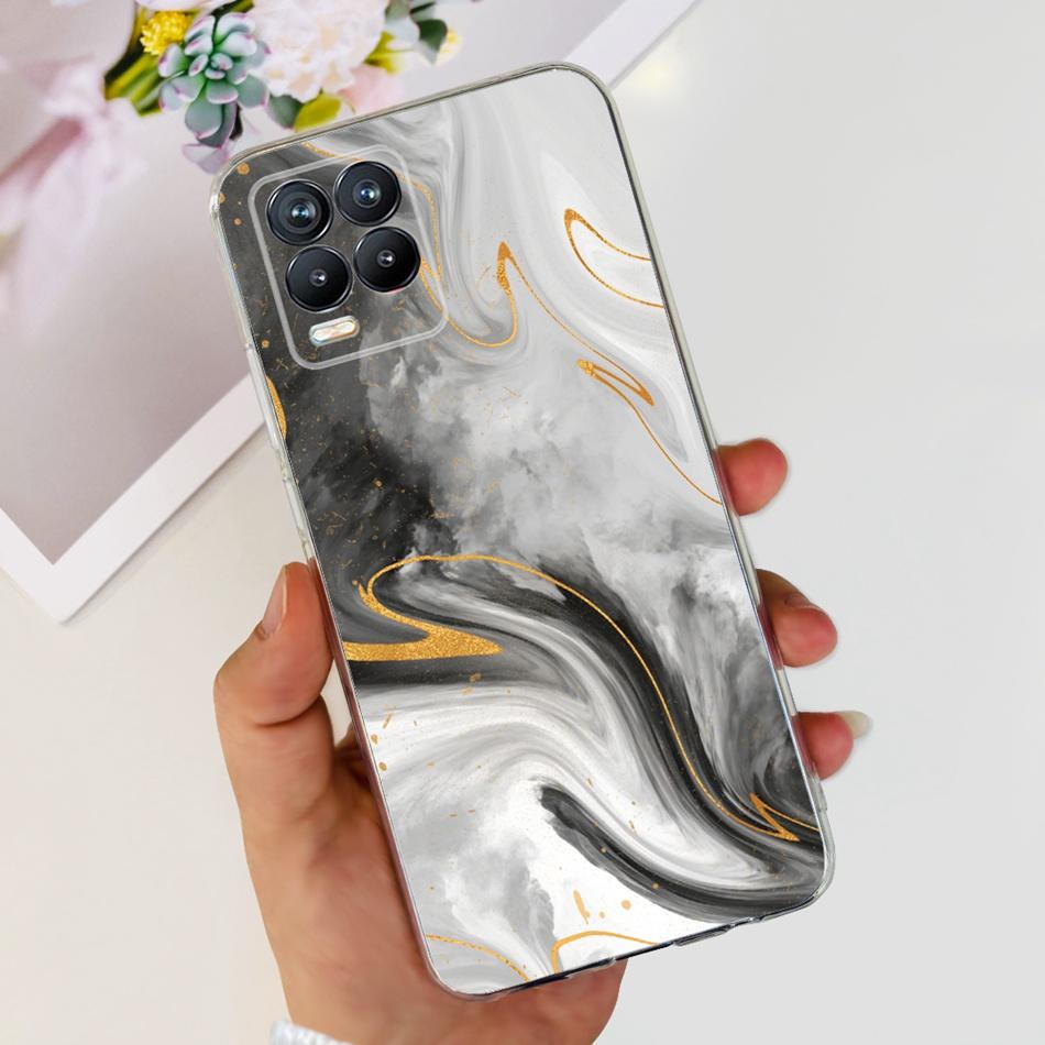 For Realme 8 Case Realme 8 Pro Realme8 5G 4G Fashion Cool Pattern Soft Silicone TPU Phone Back Cover