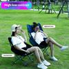 Outdoor Folding Moon Chair Portable Leisure Butterfly Chair Picnic Camping Painting Sketching Viewing Fishing Chair