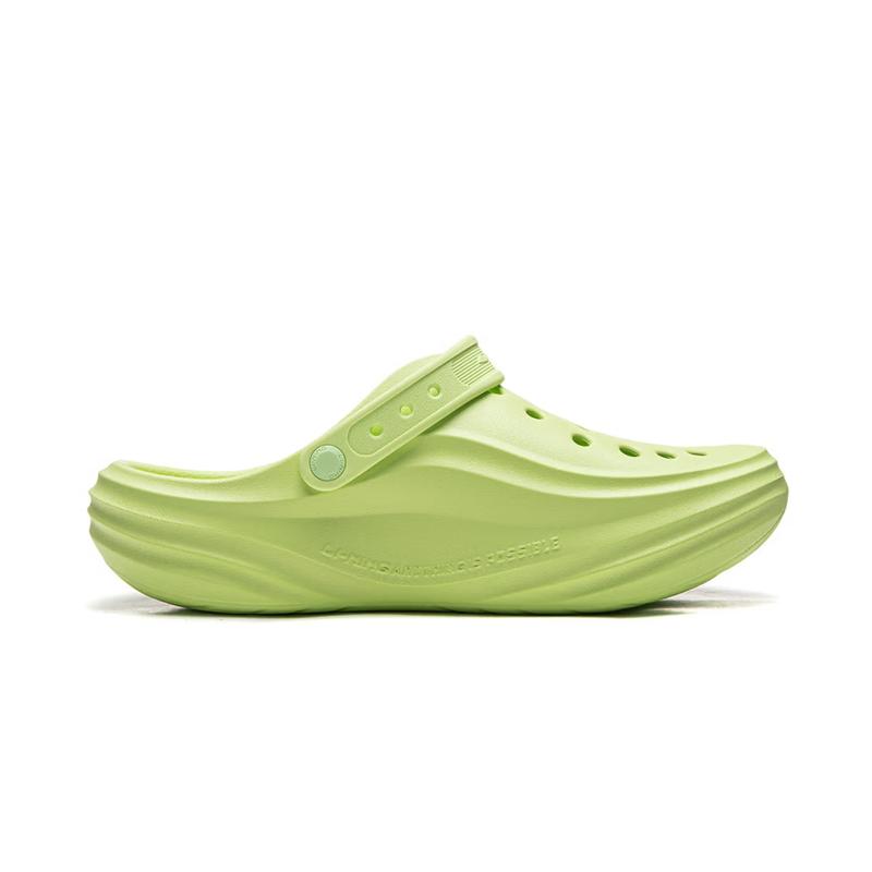 Кроксы Li Ning Унисекс Лаймово-зеленые AGUW005-7