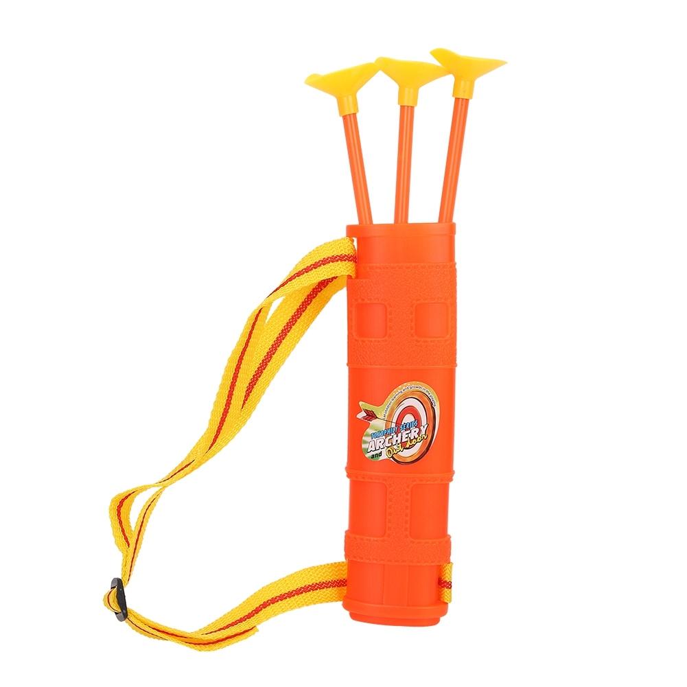 Durable Children Toy Archery Set Plastic Bow Soft Arrows with Score Target Kids Toys